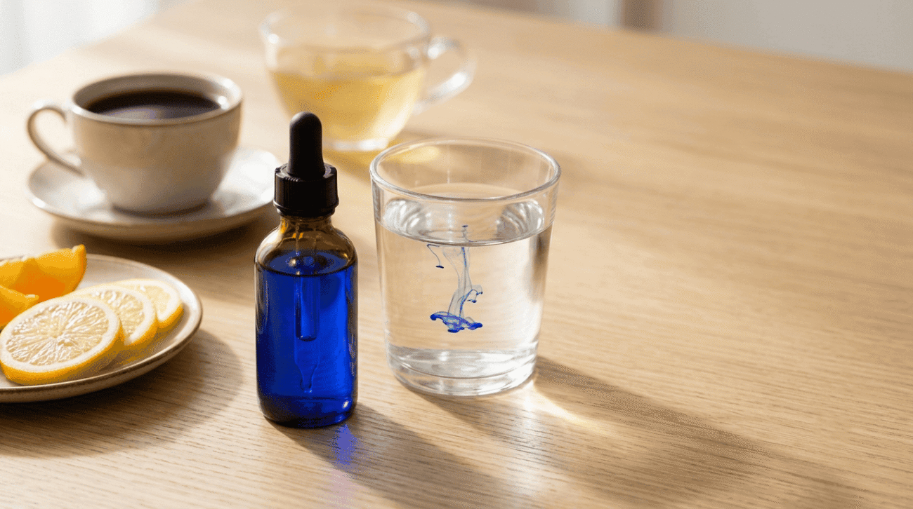 Metilen plavo i kafa, caj, vitamin C — šta utiče na dejstvo